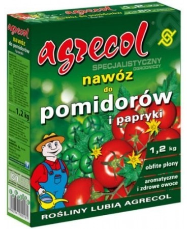 NAWÓZ GRANULOWANY DO POMIDORÓW I PAPRYKI 1,2 KG