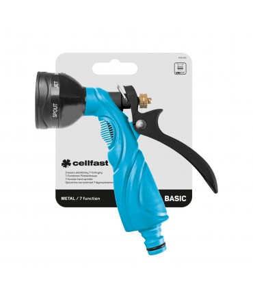 Pistol sprinkler 7-function...