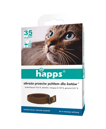 HAPPS COLLAR AGAINST FLEAS...