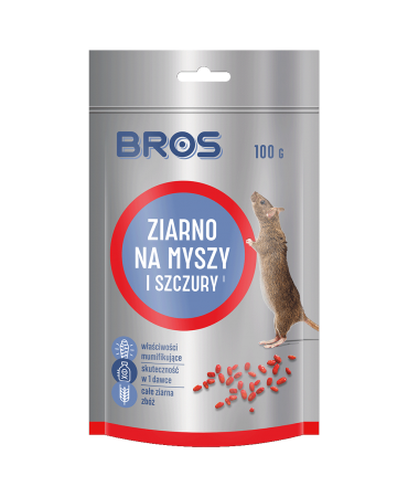 BROS GRAIN ON MICE AND RATS