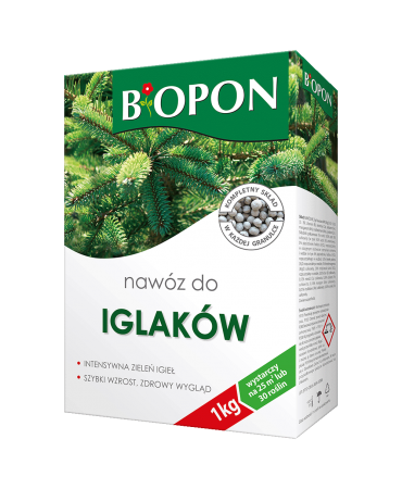 BOPON-FERTILIZER FOR CONIFERS