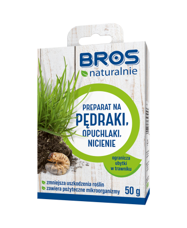 Pędraki, opuchlaki, nicienie