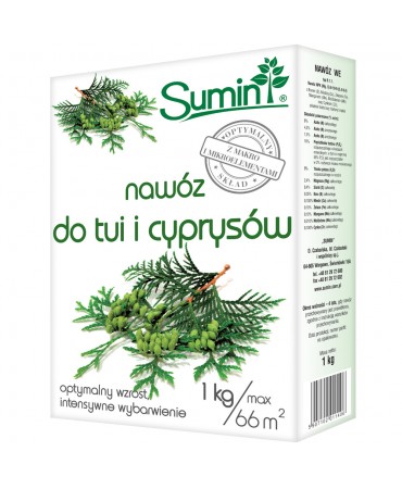 SUMIN-Nawóz do tui i cyprysów
