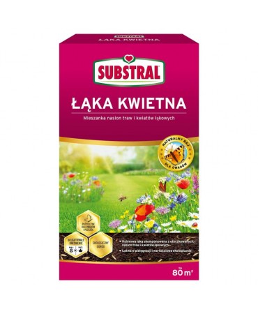 Łąka kwietna trawa dekoracyjna