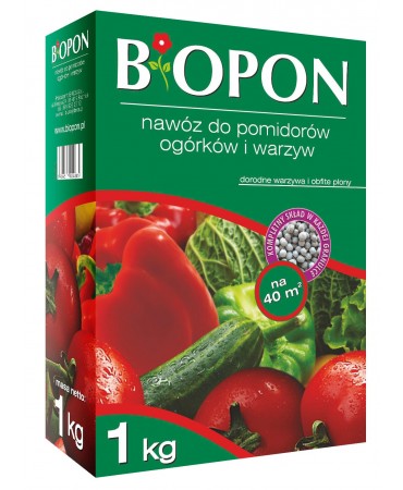 Nawóz do pomidorów, ogórków i warzyw BIOPON