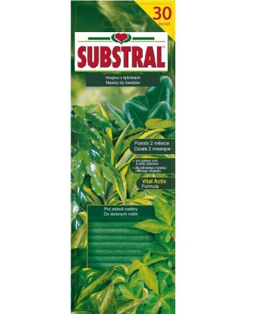 Pałeczki nawozowe do roślin zielonych Substral