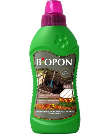 BIOPON PRZYSPIESZA KOMPOSTOWANIE