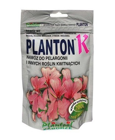 PLANTON  K /pelargonia/