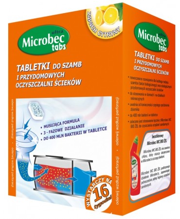 MICROBEC TABLETKI 16X20gram
